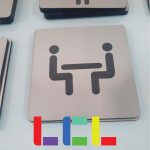 Pločice za obeležavanje prostorija objekta LIDL