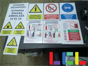 Štampa PVC nalepncia na forexu